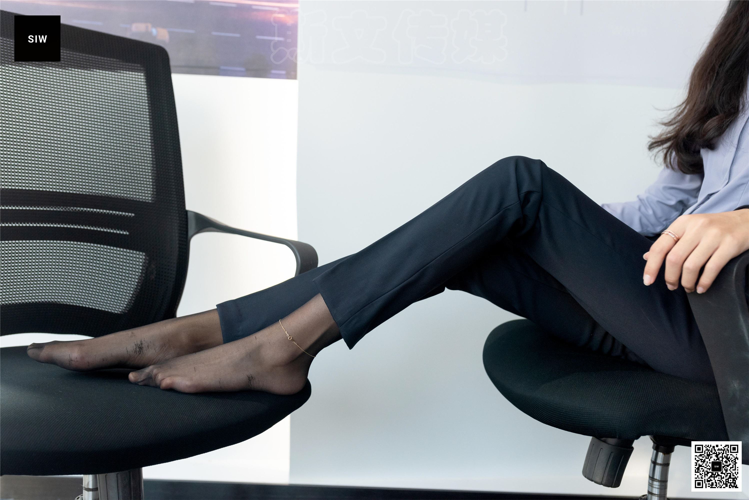 SIW斯文传媒 089 蓉儿 女总裁职业白领制服衬衣长裤工装